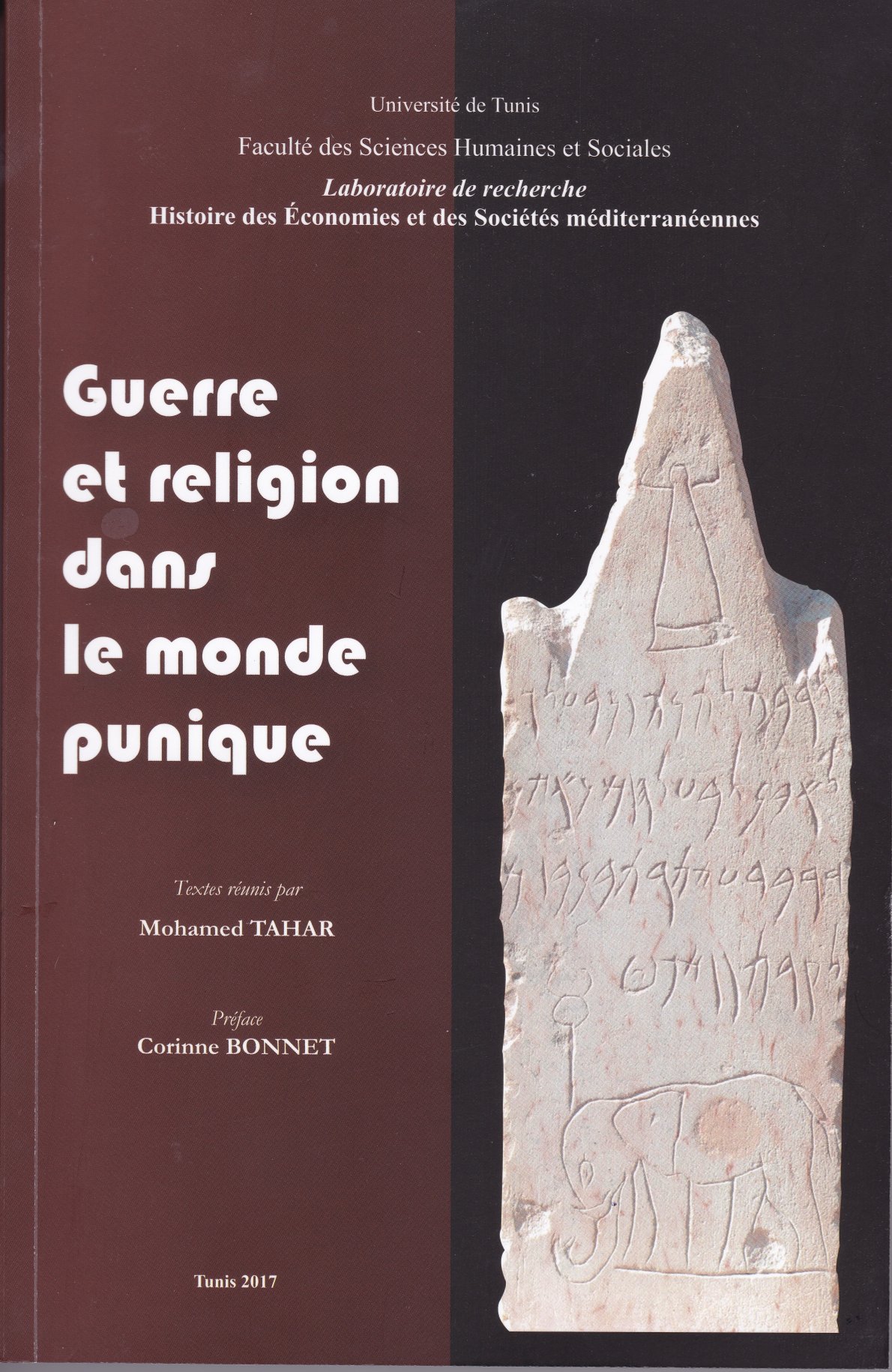 Couverture de Guerre et religion dans le monde punique